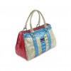 1489 Italienische Leder Tasche Gilda Tonelli Spritz Azzurro