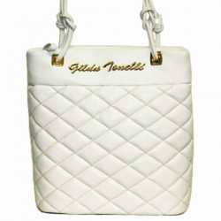 Gilda Tonelli Tasche 5954 BORSA PRINCE bianco oro