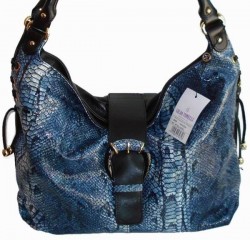 5886 Tasche ST. ATOLLO OL. NERRO BLU von Gilda Tonelli