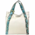 0391 Gilda Tonelli shopper tasche aus echtem Leder