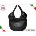 7867 Italienische Damen Handtasche Leder VIT ST CUT