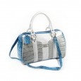 1489 Italienische Leder Tasche Gilda Tonelli Spritz Bianco